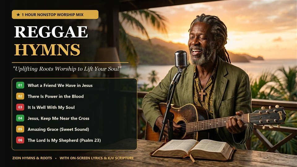 1 Hour of Timeless Reggae Gospel HYMNS | Uplifting Roots Worship to Lift a Heavy Heart & Pray