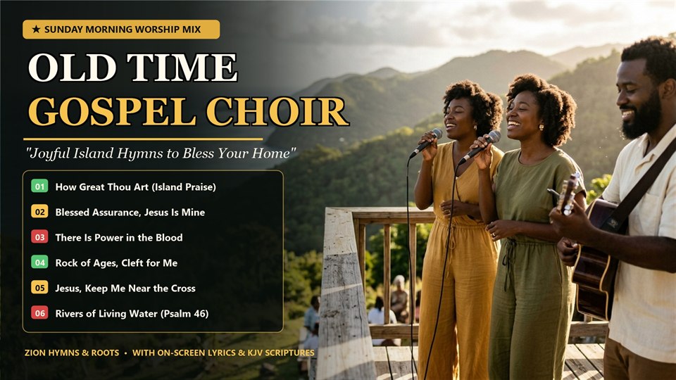 Sunday Morning Gospel Reggae Praise | Old Time Christian Hymns in Warm Caribbean Roots